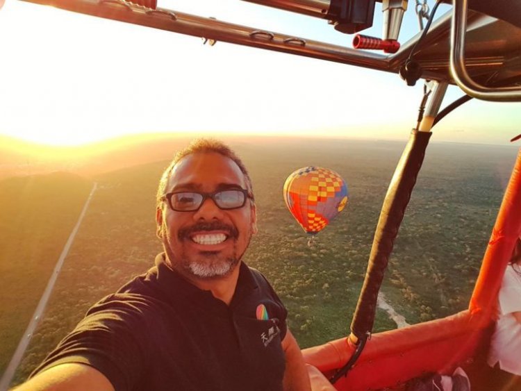Globo aerostático en Punta Cana