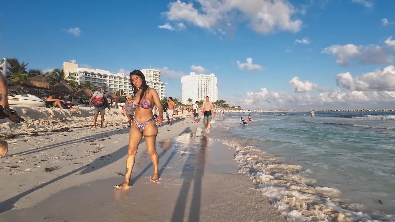 Walking Tour in Cancun, Mexico 🇲🇽 4K