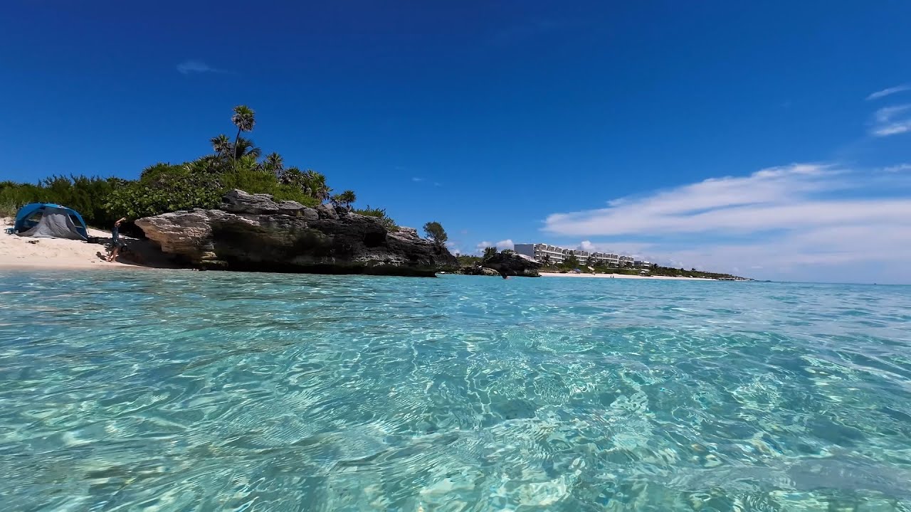 Playa Del Carmen – Tour a Pie, Playas 4K 🇲🇽
