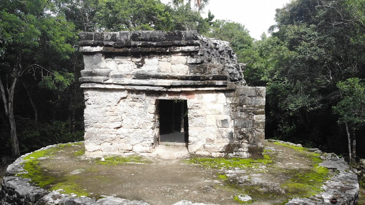 San Gervasio Mayan Archaeological Site, Cozumel 4K 🇲🇽